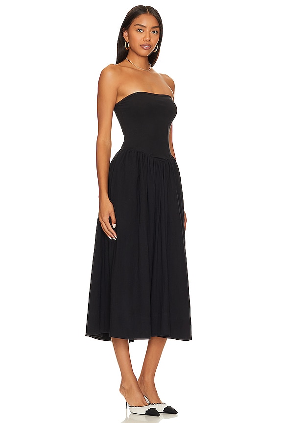 view 2 of 3 Onda Tube Midi Dress in Black