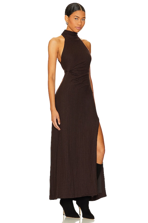 view 2 of 4 Athea Dress in Espresso Bean