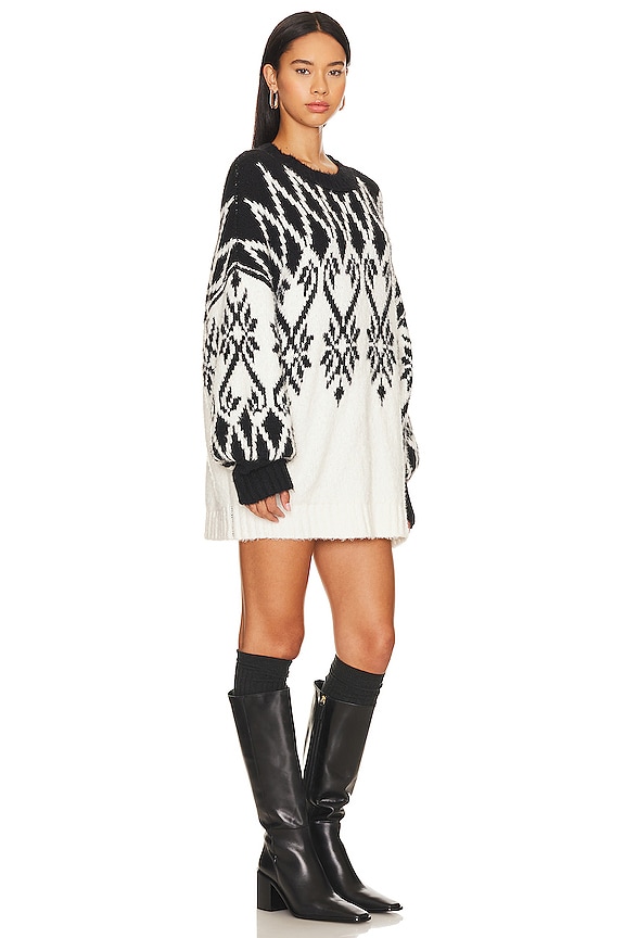 view 2 of 3 ROBE TUNIQUE FREE PEOPLE FIRESIDE in Ivory