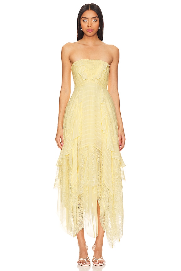 view 2 of 4 Sheer Bliss Maxi Dress In Anise Flower in Anise Flower