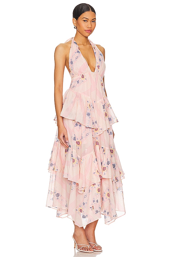 view 2 of 3 Stop Time Maxi in Blush Combo