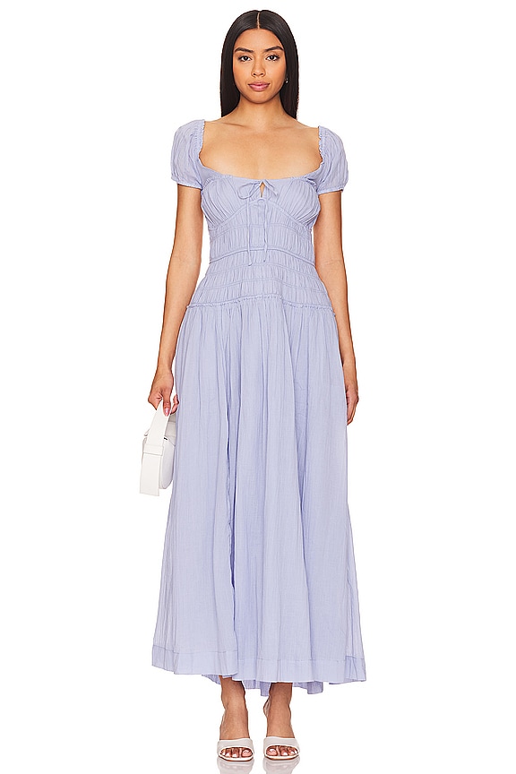 view 2 of 3 VESTIDO MIDI FREE-EST FEELING BONITA in Blue Heron