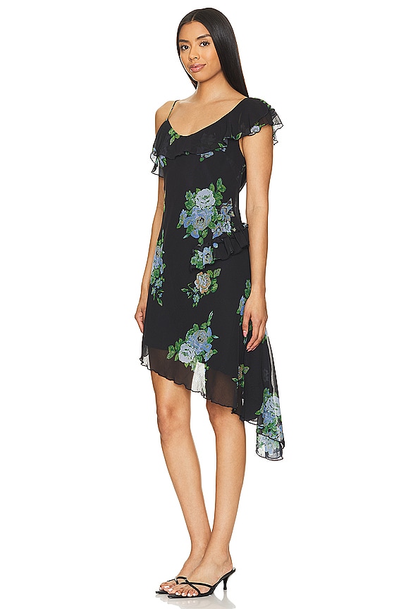 view 2 of 3 x REVOLVE Alma Midi Dress in Dark Combo