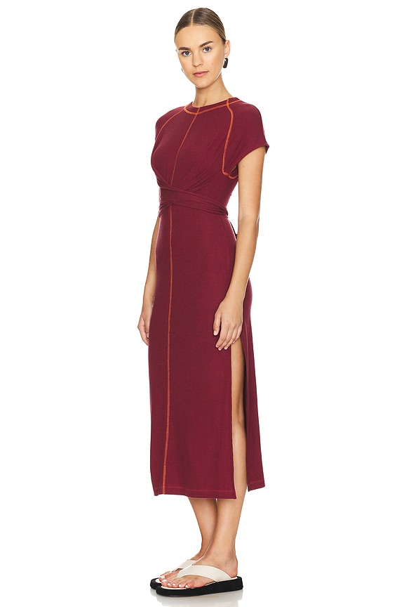 view 2 of 3 Sunni Midi Dress in Wild Ginger