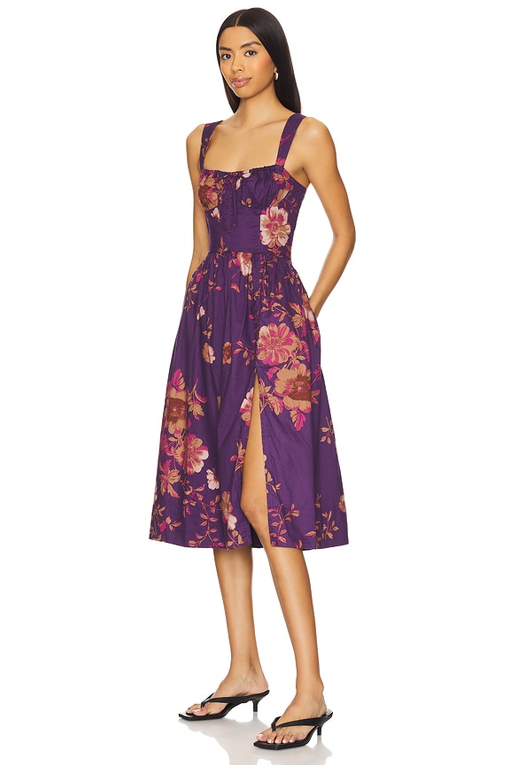 view 2 of 3 Laters Baby Midi Dress in Grape Combo