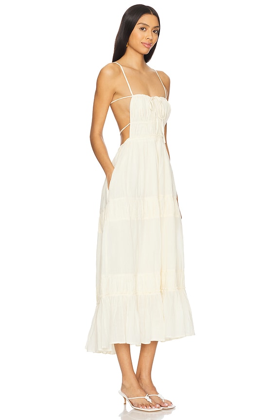 view 2 of 3 MAXIVESTIDO FREE-EST TAKING SIDES in Wet Plaster