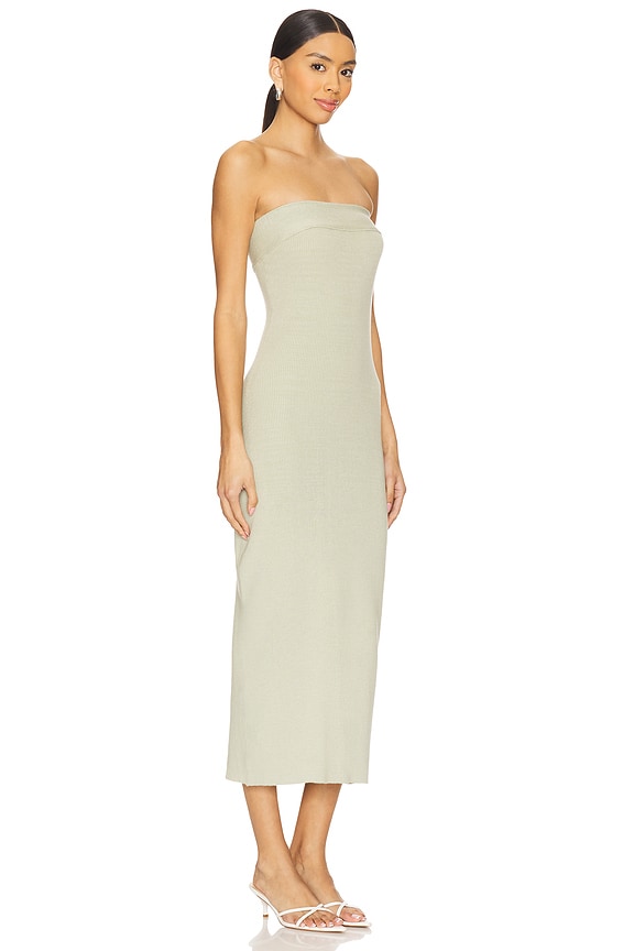 view 2 of 3 x free-est Ravena Sweater Maxi Dress in Lima Bean