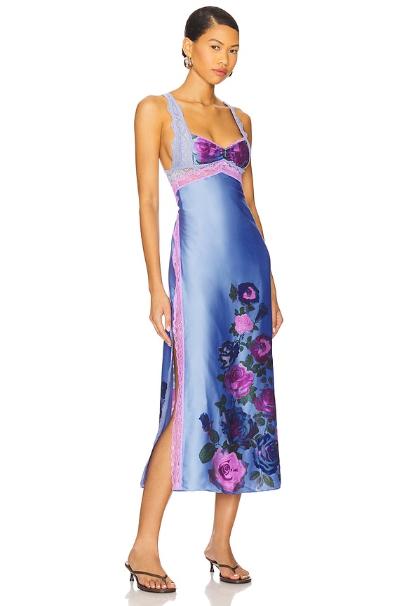 view 2 of 4 ROBE MAXI JUST DREAMY in Blue Vista