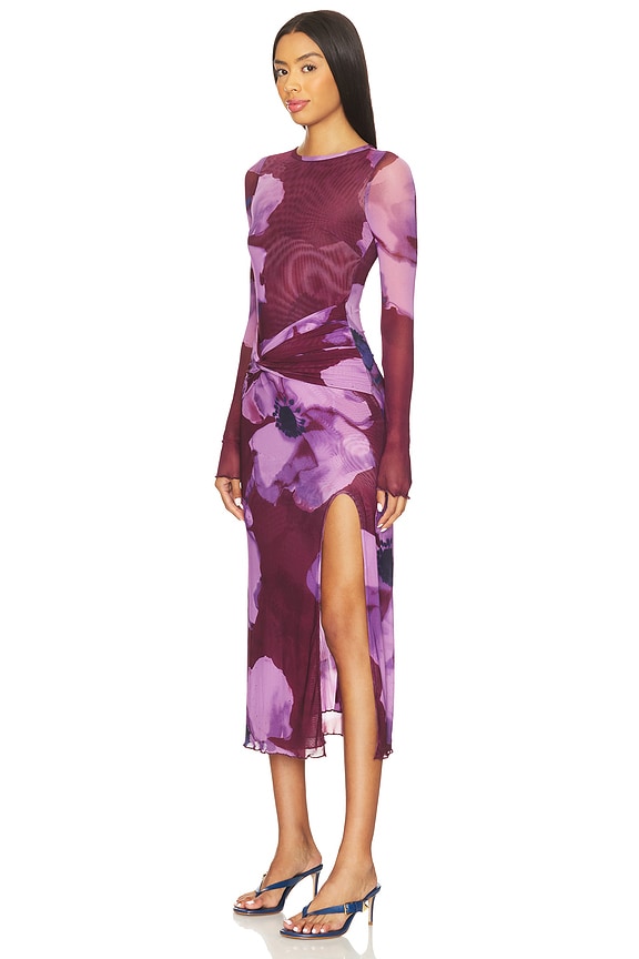 view 2 of 3 Gianni Maxi Dress in Violet Siren Combo