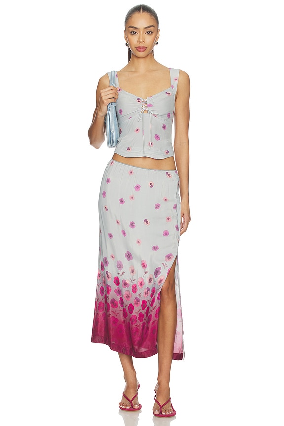 view 1 of 3 LOT FREE PEOPLE OF THE SEASON in Dusty Blue Combo