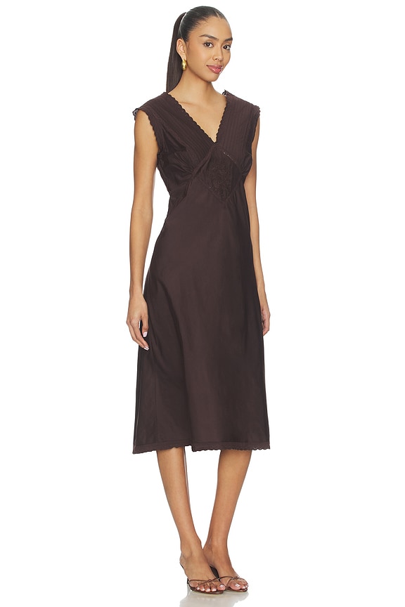 view 2 of 3 ROBE CARACO MIDI ME + YOU in Chocolate