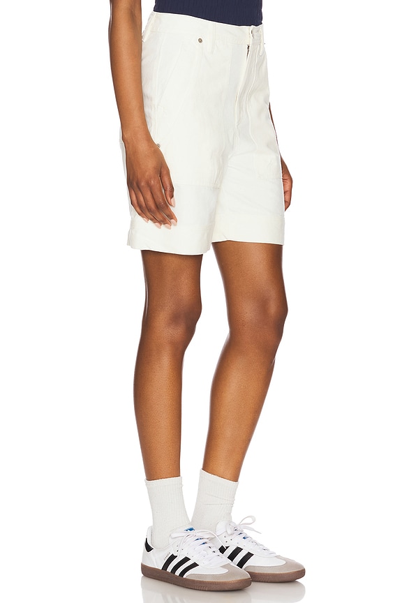 view 2 of 6 x We The Free Milo Carpenter Short in Clean Ivory