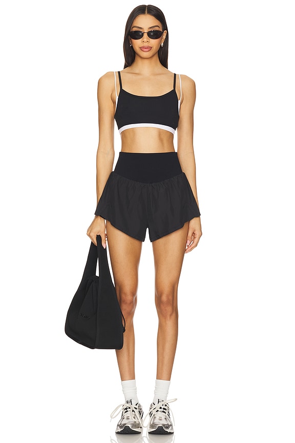 Free People x FP Movement Carpe Diem Short in Black | REVOLVE