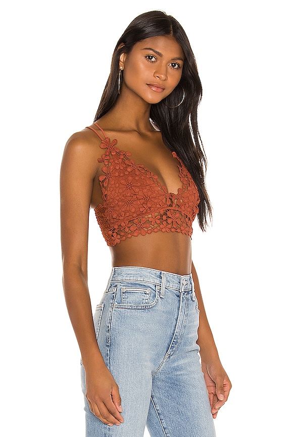 view 2 of 4 Miss Dazie Bralette in Terracotta