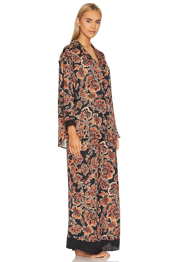 view 2 of 3 PYJAMA FREE PEOPLE DREAMY DAYS in Black Combo