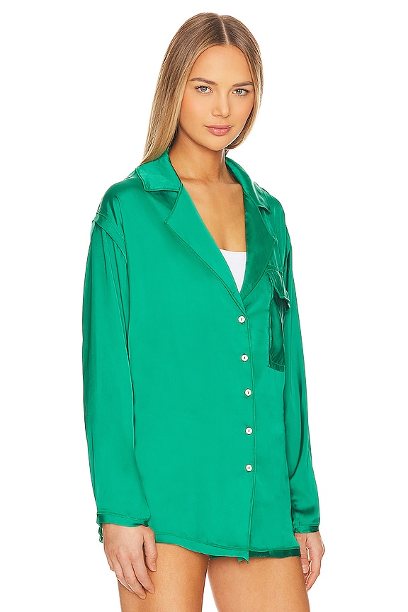 view 2 of 4 x Intimately FP Like Honey Pj Shirt In Meadow in Meadow