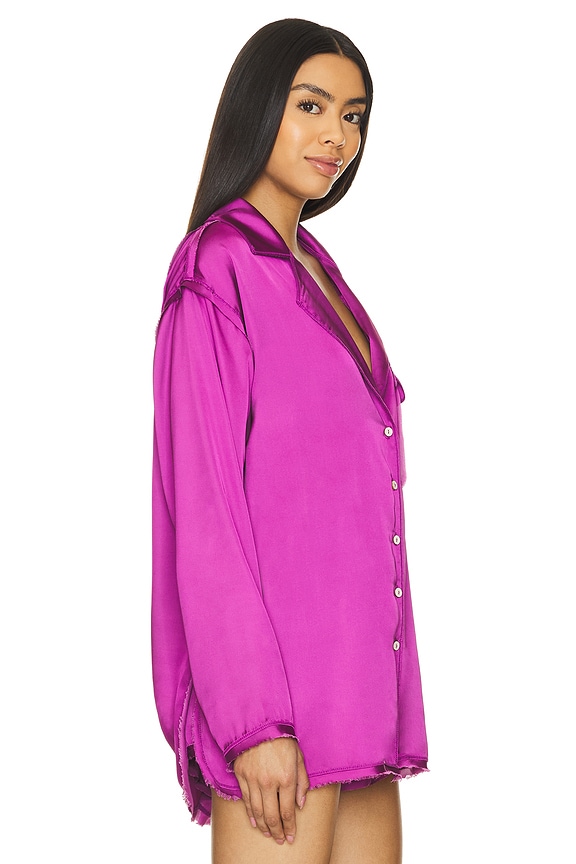 view 2 of 4 HAUT DE PYJAMA INTIMATELY FP LIKE HONEY in Vivid Viola