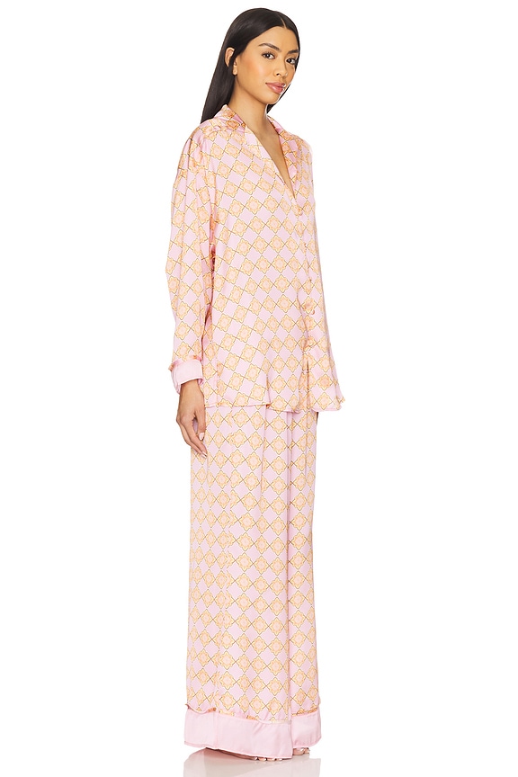 view 2 of 4 x Intimately Fp Dreamy Days Pajama Set in Sweet Lilac Combo