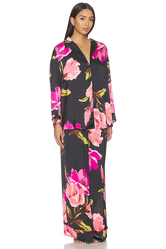 view 2 of 4 x Intimately FP Dreamy Days Pajama Set in Black End