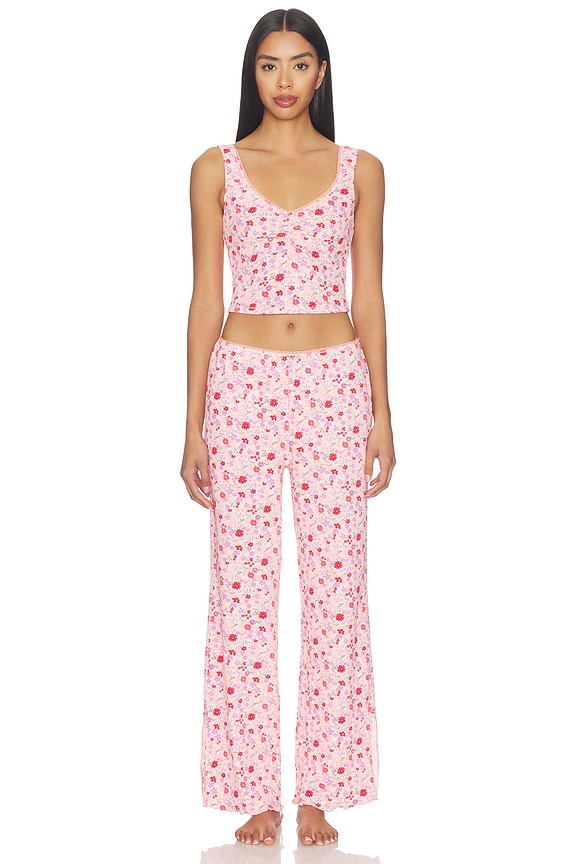 view 1 of 4 CONJUNTO RELAX FRESH IN LOVE in Pink Chalk Combo