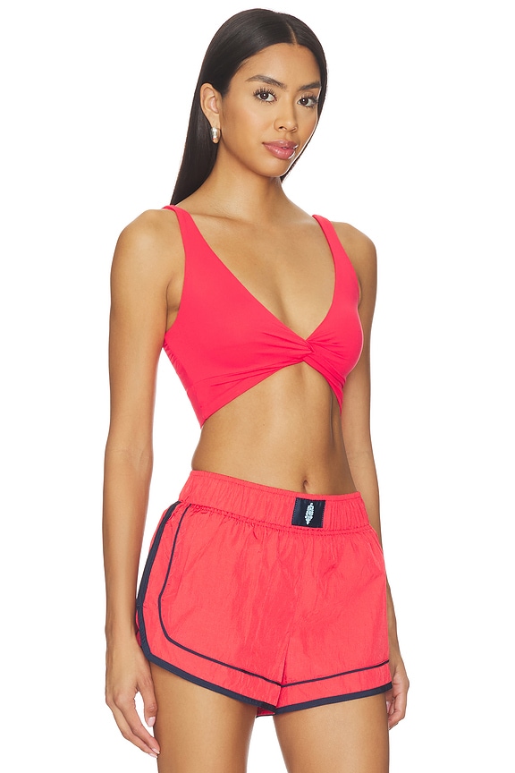 view 2 of 4 SOUTIEN-GORGE DE SPORT NEVER BETTER TWIST CROP in Grapefruit