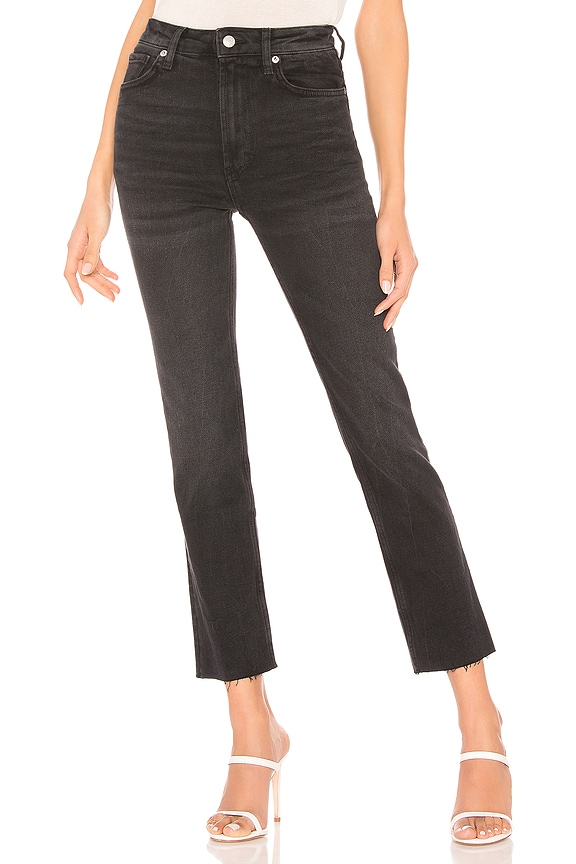 view 1 of 4 Hi Slim Straight Jean in Black