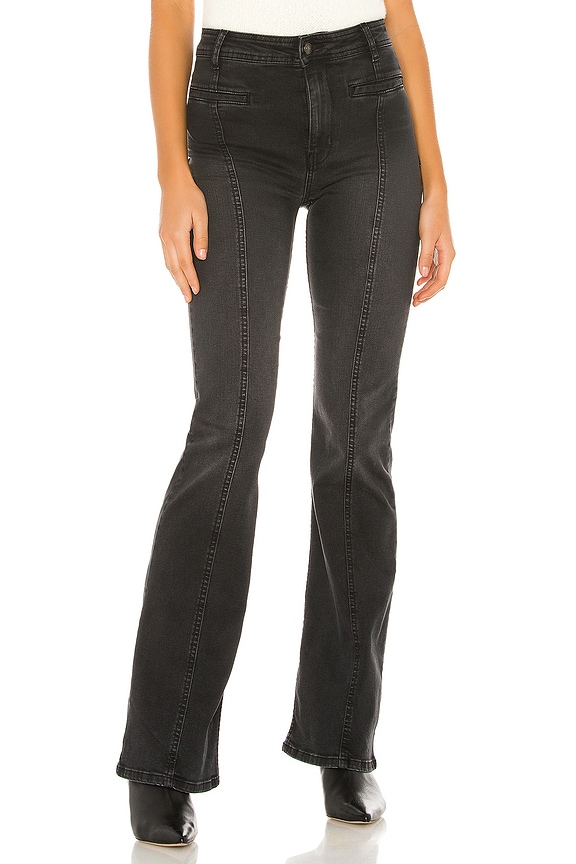 view 2 of 5 JEAN ACAMPANADO FIRECRACKER in Black