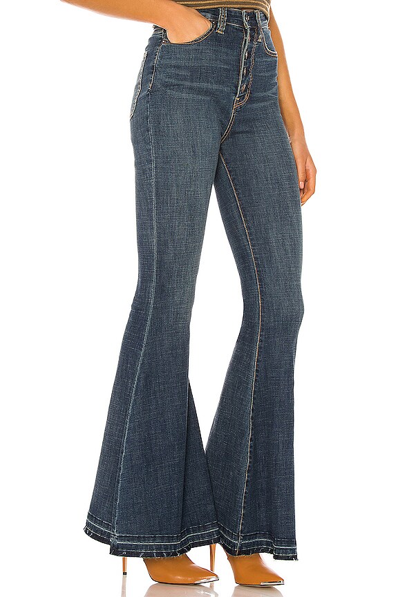 view 2 of 4 Irreplaceable Flare Jean in Blue