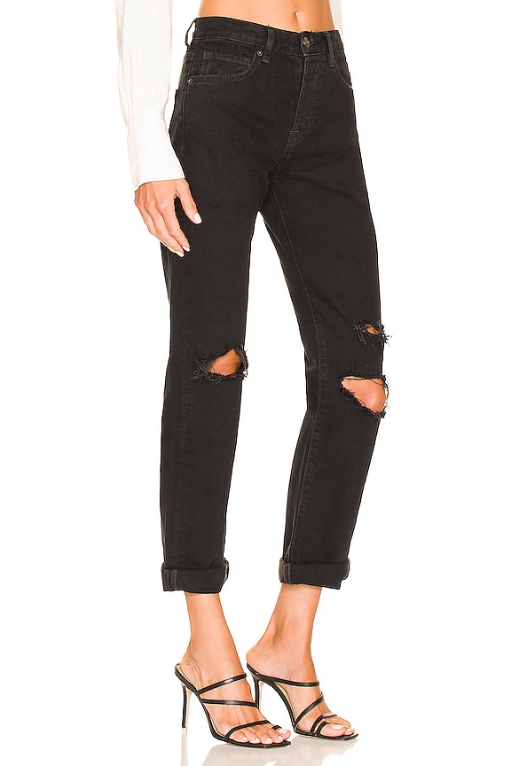 view 2 of 4 x We The Free Bren Boyfriend Jean in Black Magic
