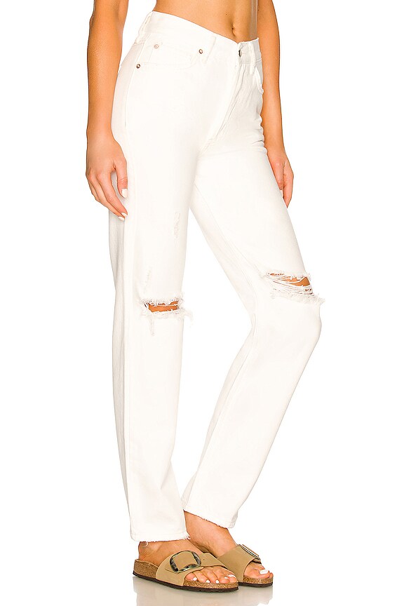 view 2 of 4 ДЖИНСЫ FREE PEOPLE THE LASSO in White Lightening