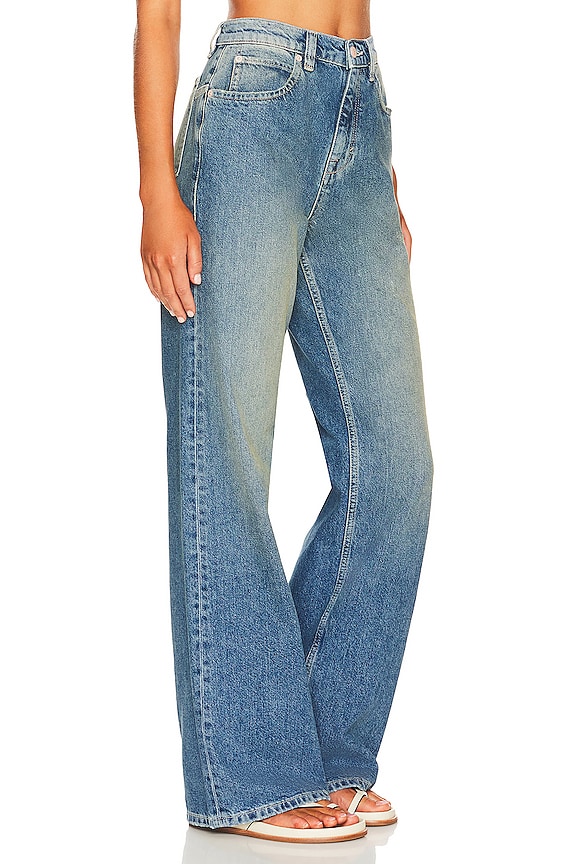 view 2 of 4 x We The Free Tinsley Baggy High Rise Jeans in Hazey Blue