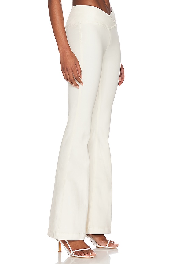 view 2 of 4 Venice Beach Flare Jean in Worn White