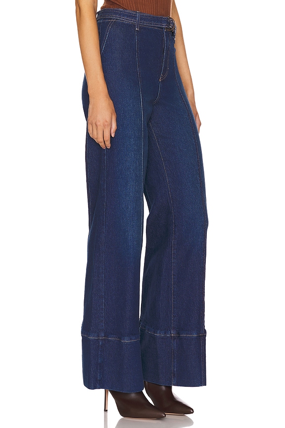 view 2 of 6 CORTE A-LINE ACAMPANADO RYLA in Dreamscape Blue