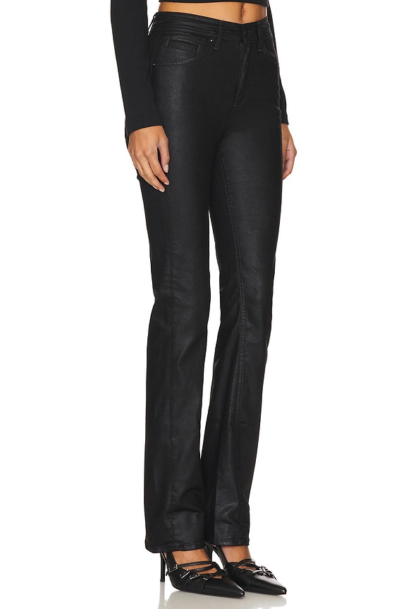 view 2 of 6 x We The Free Xena Coated Straight Jeans in Ethereal Black