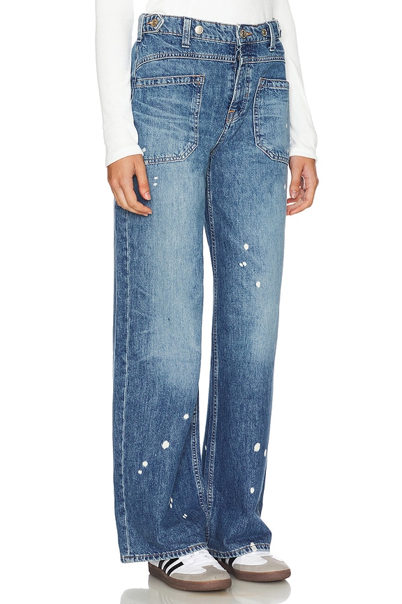 view 2 of 6 x We The Free Palmer Cuffed Wide Leg Jeans in 100 Years