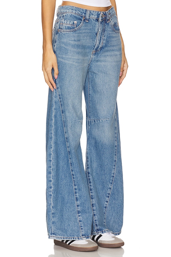 view 2 of 6 x We The Free Eden High Slouchy Wide Leg in Homefree