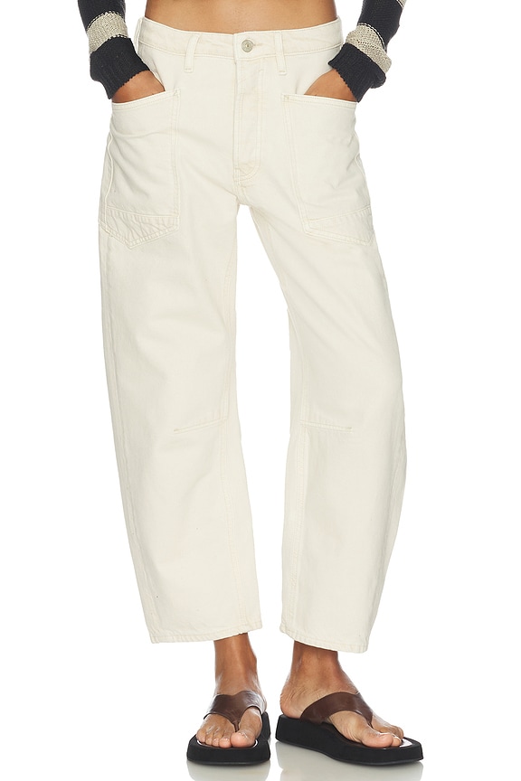 view 1 of 7 Minimalist Moxie Boyfriend Jean in Dusty Roads