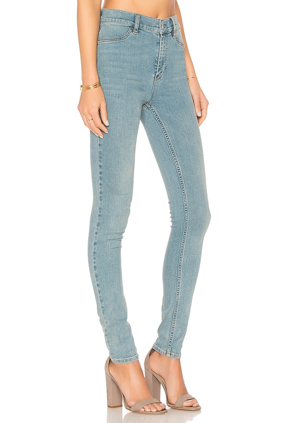 view 2 of 4 High Rise Long And Lean Jean in Light Denim