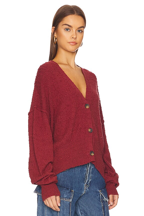 view 2 of 4 Found My Friend Cardi in Deep Mocha