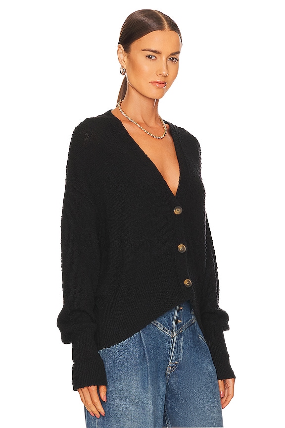 view 2 of 4 FREE PEOPLE FRIEND カーディガン in Black