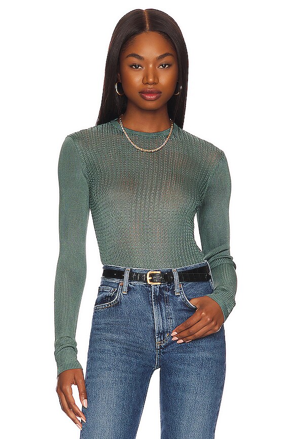 view 1 of 4 H20 Crew Pullover in Jaded