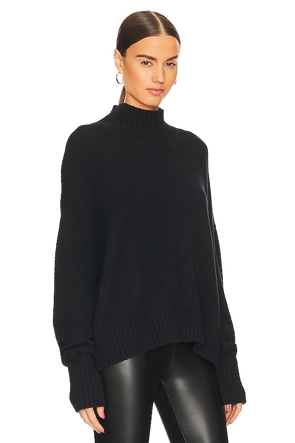 view 2 of 4 FREE PEOPLE VANCOUVER タートルネックセーター in Black