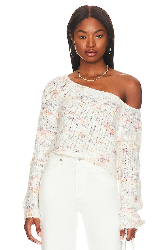 view 1 of 4 Sunset Cloud Pullover in Ivory Combo