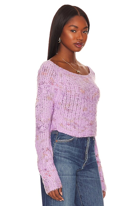 view 2 of 4 PULL FREE PEOPLE SUNSET in Violet Glow