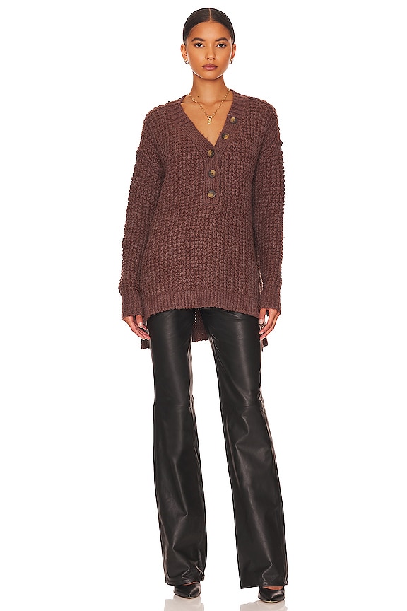 Free People - Whistle Thermal Henley Top