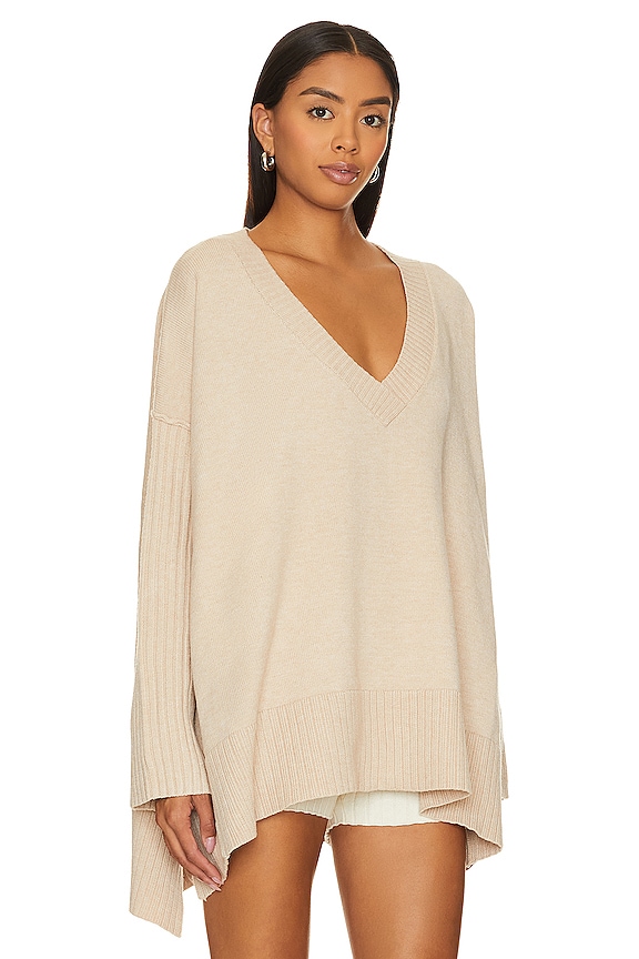 view 2 of 4 PULL TUNIQUE FREE PEOPLE ORION in Almond