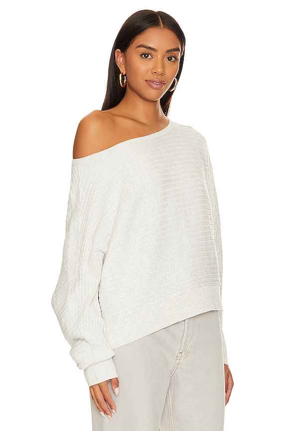 view 2 of 4 JERSEY FREE PEOPLE SUBLIME in White Heather