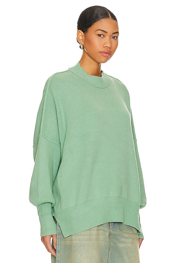 view 2 of 4 PULL FREE PEOPLE EASY STREET in Pastel Jade