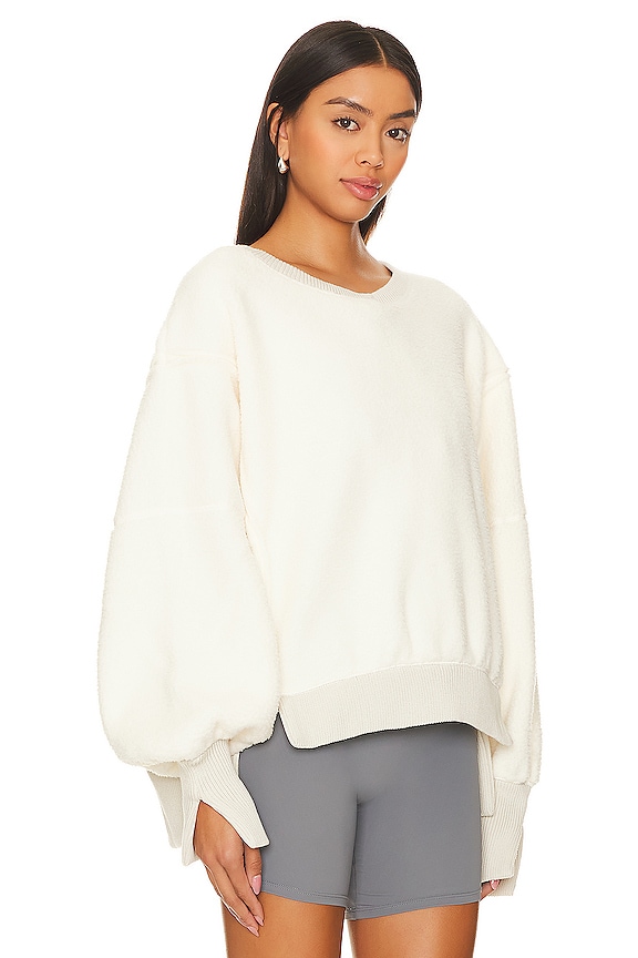 view 2 of 4 FREE PEOPLE CAMDEN 스웨터 in Vanilla Icecream