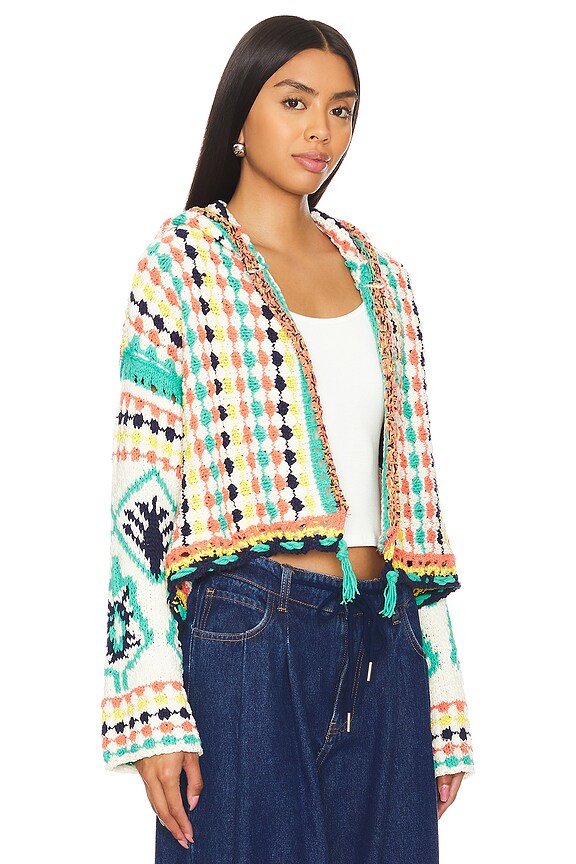 view 2 of 4 Baja Baby Cardi in Baja Combo